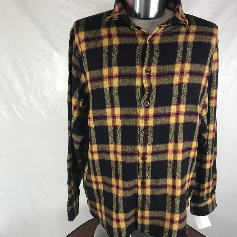CURATED Gary Indigo Melan Long Sleeve Shirt